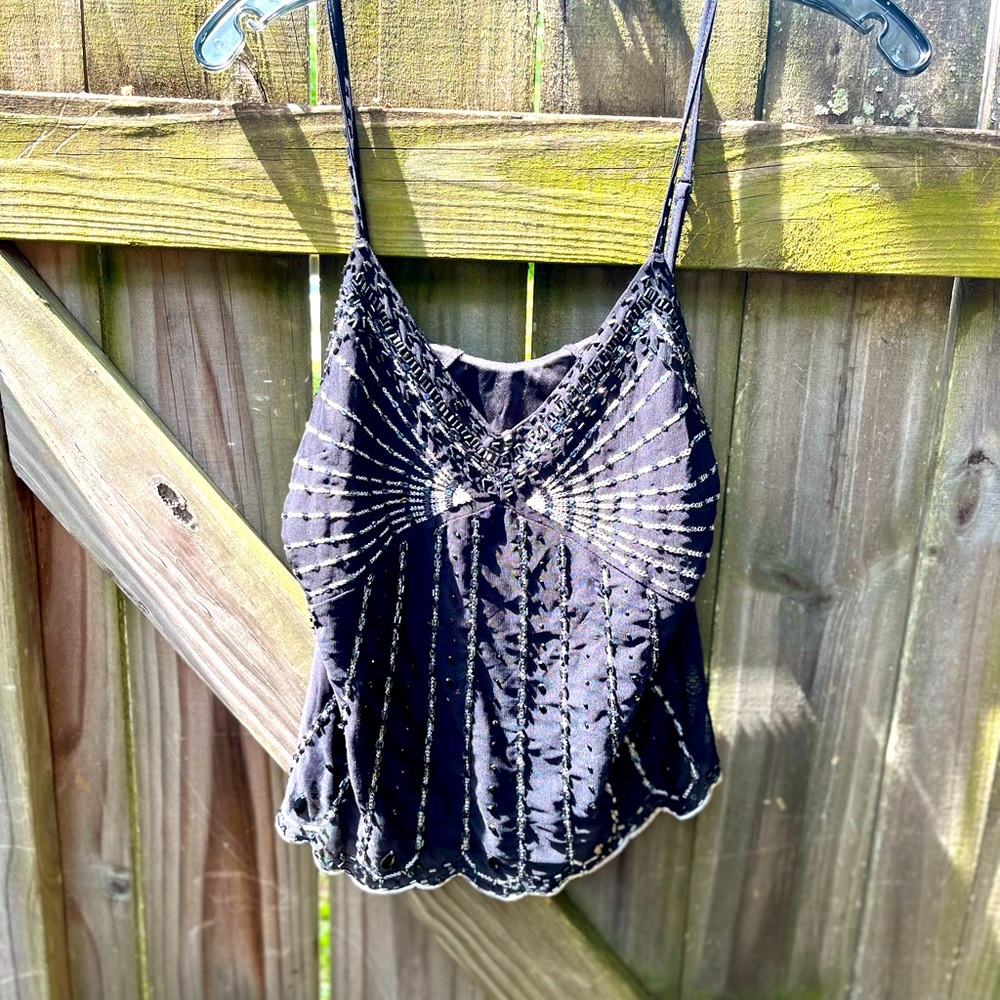 Express beaded top